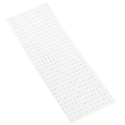 Selbstklebende Perlen, Aufkleber mit Kristallen und Perlen, in Blisterverpackung, 6 mm, Set mit 400 Stück.