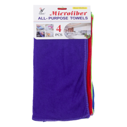 TG80430 univerzální utěrky z mikrovlákna 30 × 30 cm – sada 4 kusů