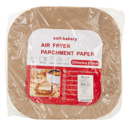 TG80434 Papiereinlagen für die fettfreie Fritteuse, 50 Stück/Set