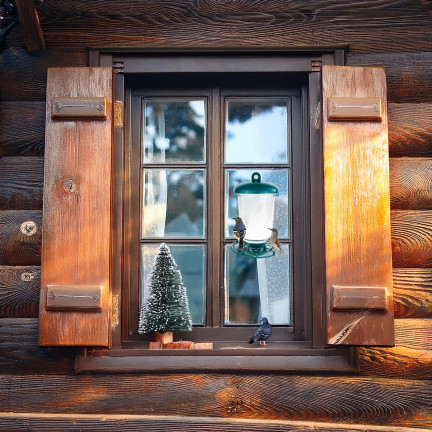 TG80443 VOGELFUTTERHAUS