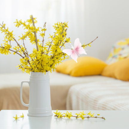 Schmetterlinge mit Clip, Dekoration für Gardinen und Vorhänge, frühlingshaft, pastellrosa, 6 Stück
