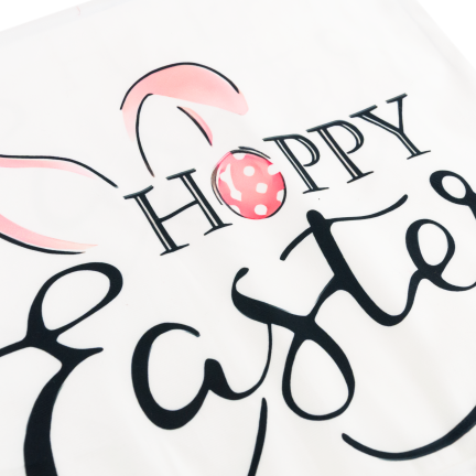 TG81305-KPL OSTERN SAMT KISSENBEZÜGE 45X45 CM 4 STÜCK DEKORATIVE HASEN