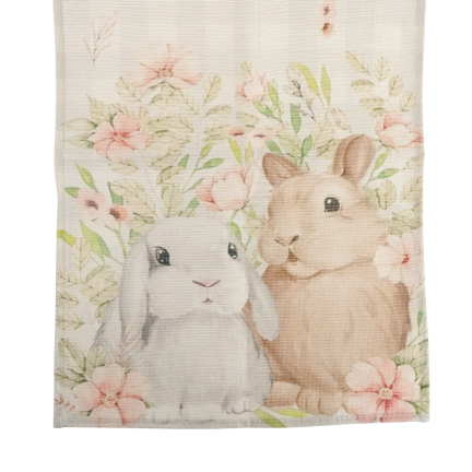 TG81313-1 ÖSTERLICHER LÄUFER 34X180 CM ELEGANTE JUTE-HÄSCHEN
