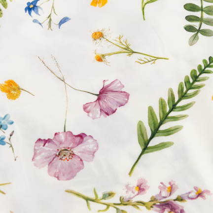TG81317-1 FRÜHLING SAMT LÄUFER 34X180 CM ELEGANTE BLUMEN