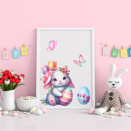 TG81320 OSTERN FENSTERAUFKLEBER 3 BLÄTTER/KPL