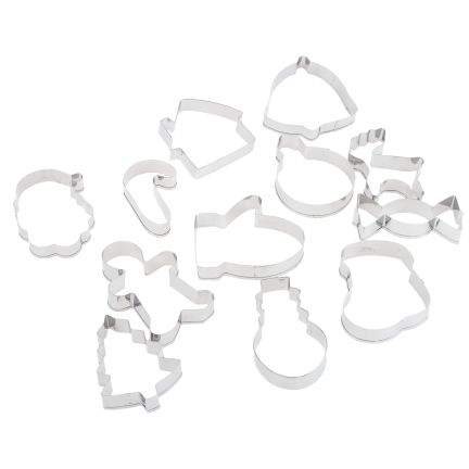 TG81335 Ausstechformen für Lebkuchen in Rentierform, 12 Stück/Set