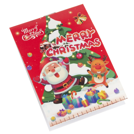 TG81339 BLEISTIFTSET NOTIZBUCH LINEAL RADIERGUMMI WEIHNACHTSWUNDER