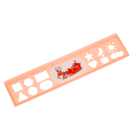 TG81339 BLEISTIFTSET NOTIZBUCH LINEAL RADIERGUMMI WEIHNACHTSWUNDER