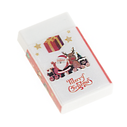 TG81339 BLEISTIFTSET NOTIZBUCH LINEAL RADIERGUMMI WEIHNACHTSWUNDER