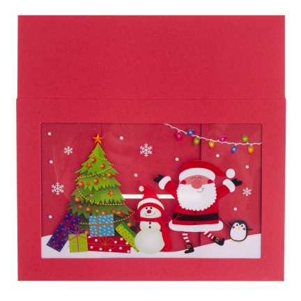 TG81340 Geschenkbox, Kartonverpackung, Nikolausgeschenk, unter den Weihnachtsbaum
