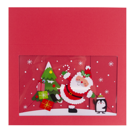 TG81340 Geschenkbox, Kartonverpackung, Nikolausgeschenk, unter den Weihnachtsbaum