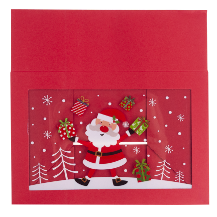 TG81340 Geschenkbox, Kartonverpackung, Nikolausgeschenk, unter den Weihnachtsbaum