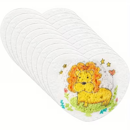Malpapier, Zellulosepapier für Bastelarbeiten, für Kinder, 10 Blatt