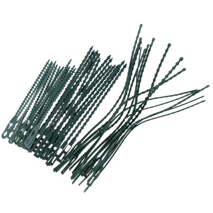 Kabelbinder für Pflanzen, Gartenklammern, Klammern, Kletterpflanzenklammern, 45 Stück