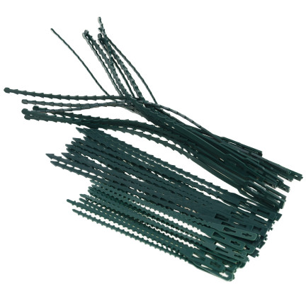 Kabelbinder für Pflanzen, Gartenklammern, Klammern, Kletterpflanzenklammern, 45 Stück