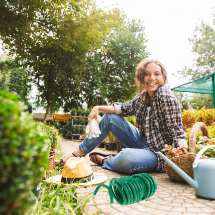 Schaumstoffbeschichteter Draht, für den Garten, für Blumen und Pflanzen, 5 m