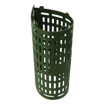 Schutzhülle für Baumstämme, Baumschutzhülle, aus Kunststoff, grün