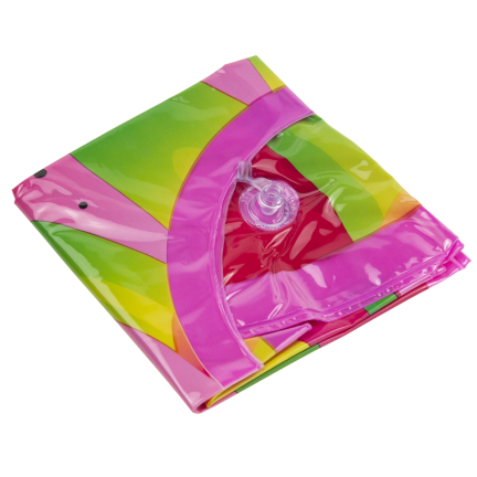 TG81876 Aufblasbares Schwimmring für den Strand, mit Fruchtmotiv, rosa, für Kinder