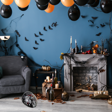 TG83753 Halloween-Horror-Maske „Freitag, der 13.“ – schwarz