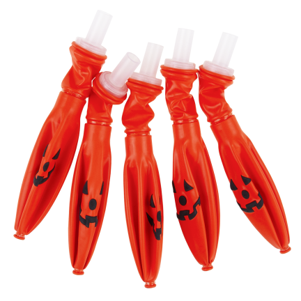 TG83793 LED-Luftballons, 5 Stück/Set, Halloween