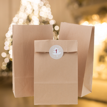 TG83939 Adventsverpackungen – Adventskalender + 24 Aufkleber