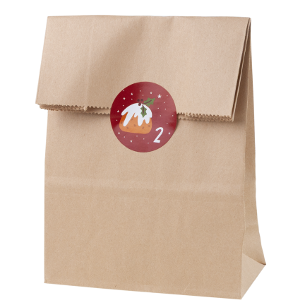 TG83939 Adventsverpackungen – Adventskalender + 24 Aufkleber