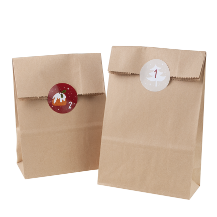TG83939 Adventsverpackungen – Adventskalender + 24 Aufkleber