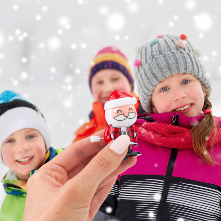 TG84250 – Aufziehspielzeug: Laufender Weihnachtsmann