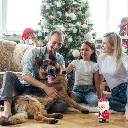 TG84250 – Aufziehspielzeug: Laufender Weihnachtsmann