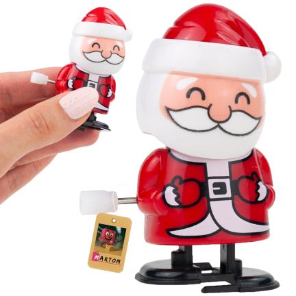 TG84250 – Aufziehspielzeug: Laufender Weihnachtsmann