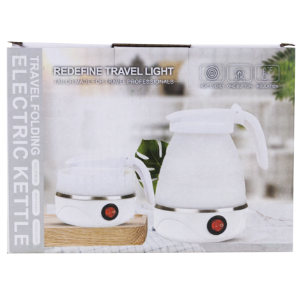 TG84380 – zusammenklappbarer elektrischer Reisewasserkocher, 600 ml, 600 W