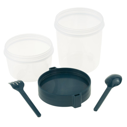 TIT-9453 MÜSLI-LUNCH-BEHÄLTER MIT BESTECK 1100ML