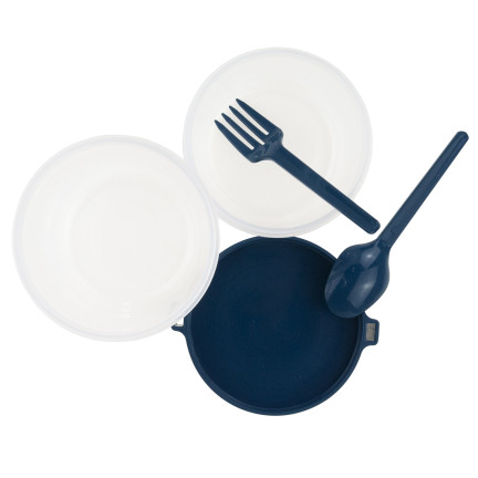 TIT-9453 MÜSLI-LUNCH-BEHÄLTER MIT BESTECK 1100ML