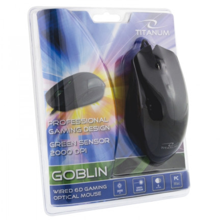 TM106 GAMING KABELGEBUNDENE MAUS 6D USB GOBLIN TITANUM ESPERANZA 6 TASTEN