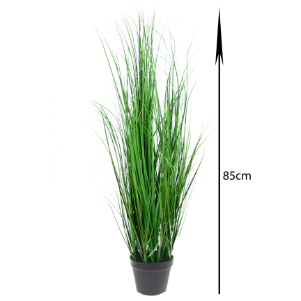 CV06319 GROSSES 85CM KUNSTGRAS IN EINEM FEY-TOPF