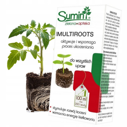 SUM28 SUMIN Multiroots Bewurzelungsmittel für Stecklinge und Zwiebeln von Zierpflanzen 100 ml