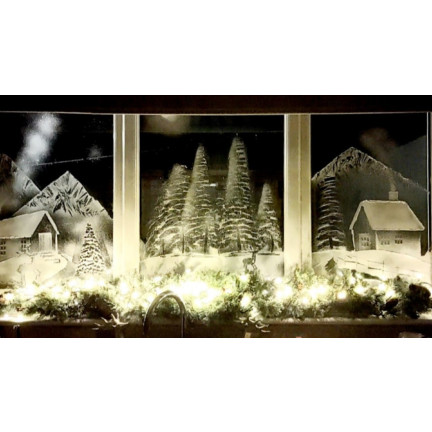 Künstlicher Schnee im Sprühdosenformat, Original aus Belgien, für den Weihnachtsbaum und Fenster, Weihnachtsschmuck, 150 ml
