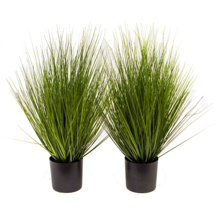 CV14611 KUNSTGRAS IN EINEM 60CM GROSSEN TOPF WIE EIN LEBENDIGES GRAS