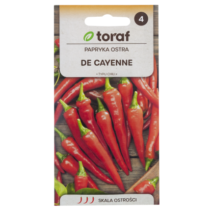 W1137 DE CAYENNE HOT CHILLI PFEFFERSAMEN WÜRZIG 0,5G
