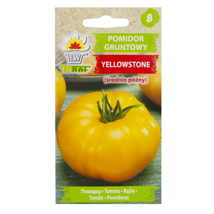 W1265 GEMAHLENE TOMATE TALL YELLOWSTONE SAMEN TOMATE SAFTIG GROSS 0.3G