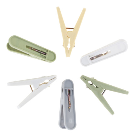 WUI6308 CLIPS BADETUCH CLIPS KORB SET