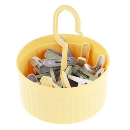 WUI6308 CLIPS BADETUCH CLIPS KORB SET