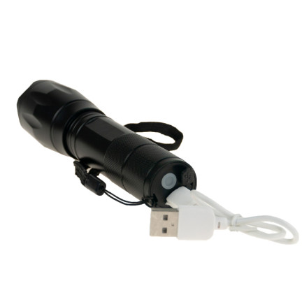 XA047 ZOOM USB COBE LED TAKTISCHE TASCHENFACKEL