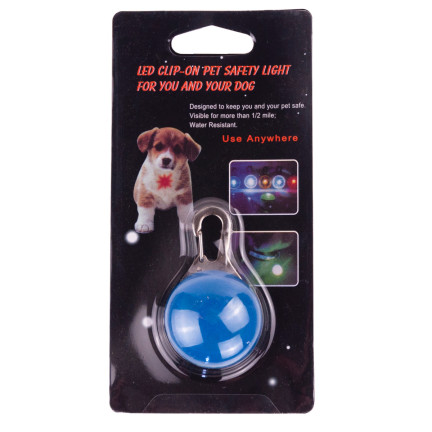 XA126 ORTUNGSGERÄT LED LICHT FÜR HUNDE HALSBAND GESCHIRR HÄNGELEUCHTE