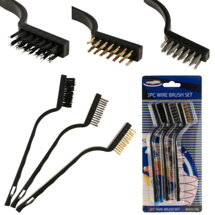 XA129 DRAHTREINIGUNGSBÜRSTENSET 3TLG