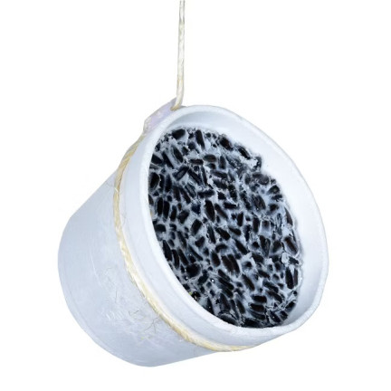 Fettglocke für Vögel, natürliche Zutaten, Fett und Samen, für Futterhäuschen, für Meisen, Sperlinge, Kleiber, 300g