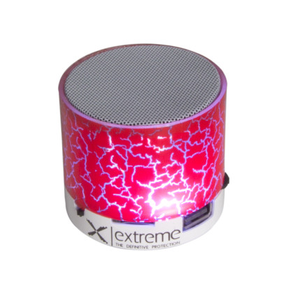 XP101R Extreme Bluetooth-Lautsprecher mit FM-Empfang und Flash-Speicher, rot
