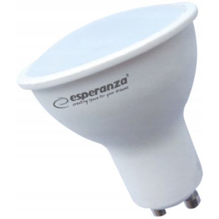ELL142 LED-Lampe GU10 6W warmweiß 3000k 120° EFFICIENT
