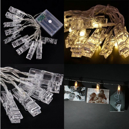ZD73 LED LICHTER SCHNALLEN DEKORATIVE LICHTER FOTOS