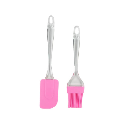 TG56161 Spatel + Silikonpinsel Schaufel 2St